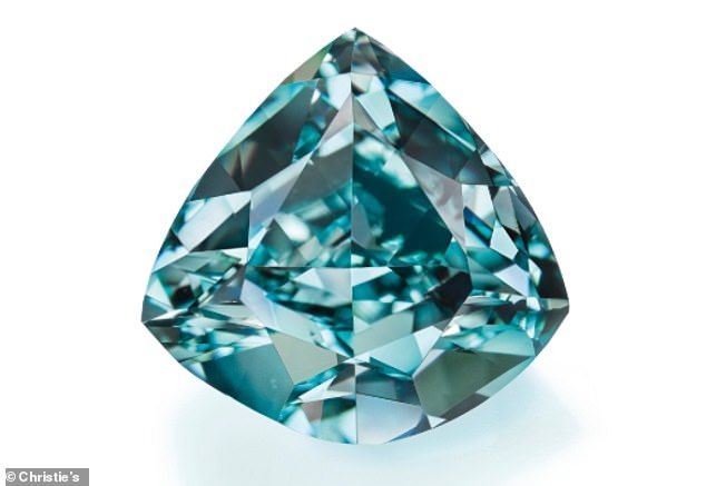 Rare Ocean Dream diamond hits auction with £9.4m price tag.