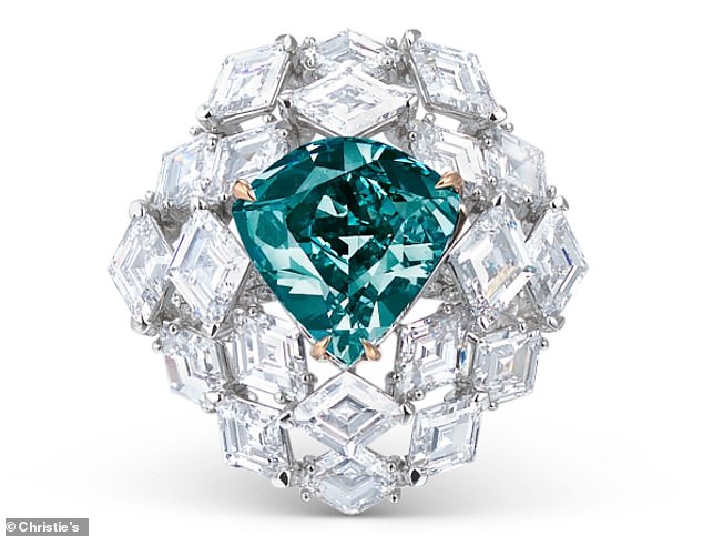 Rare Ocean Dream diamond hits auction with £9.4m price tag.