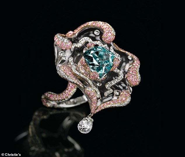 Rare Ocean Dream diamond hits auction with £9.4m price tag.