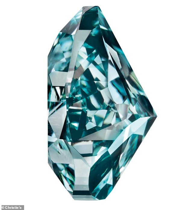 Rare Ocean Dream diamond hits auction with £9.4m price tag.