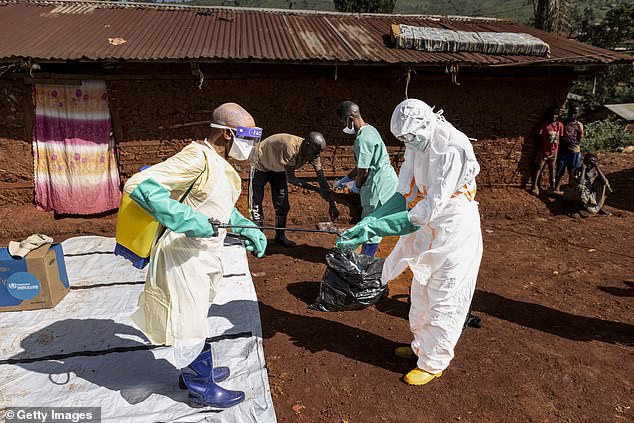 US airports tighten Ebola screenings amid deadly Central Africa outbreak.