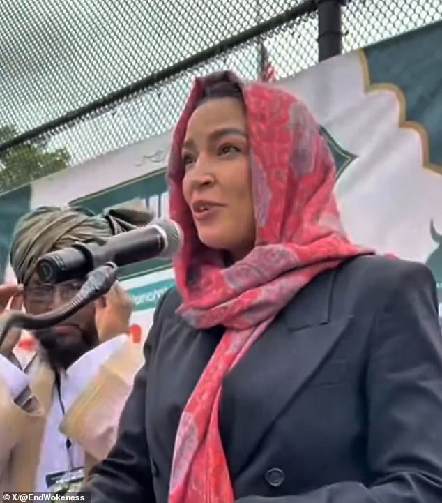 Critics Clash Over AOC's Hijab and Mayor Mamdani's Stillness at Eid