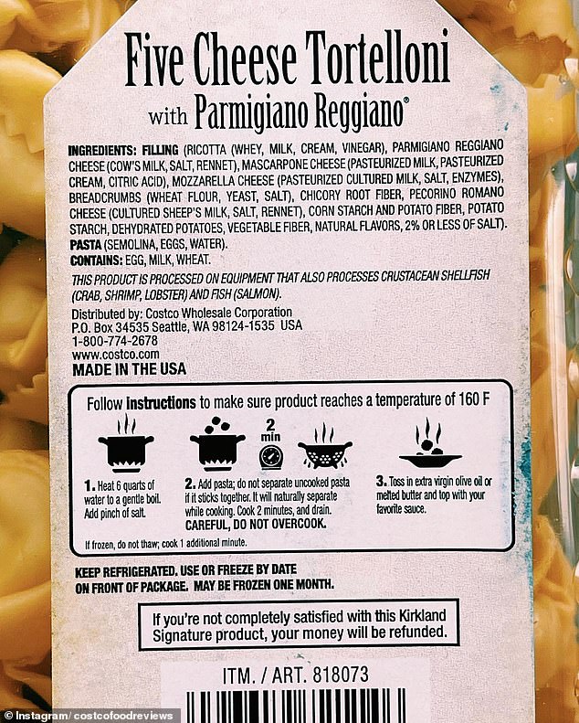 Kirkland Signature Pasta Lawsuit Alleges 'No Preservatives' Claim Is False