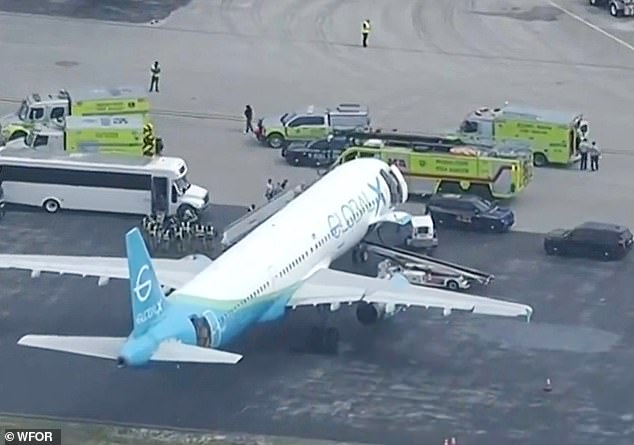 Four travelers lost consciousness on GlobalX charter flight due to AC failure.
