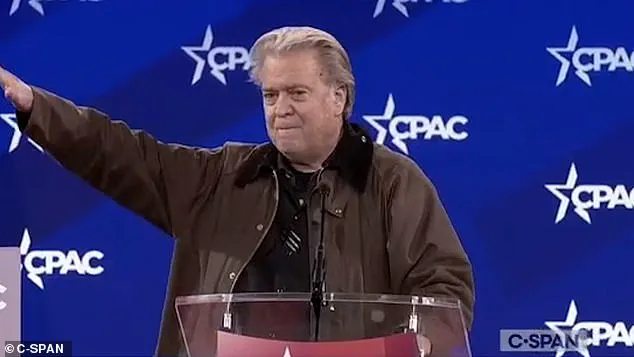 Bannon Refutes Nazi Salute Accusations at CPAC: 'It Was Just a Wave'