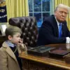 Donald Trump moves Resolute Desk out of Oval Office after Elon Musk's son left a 'gift'