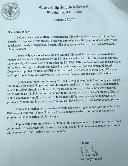Jeffrey Epstein Files: Transparency Stalled in the Dark