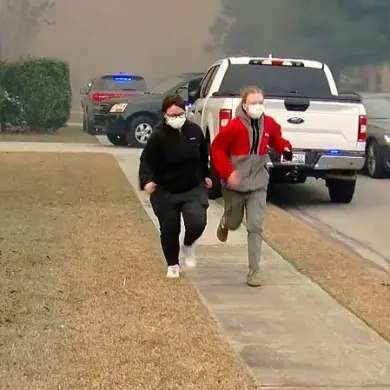 South Carolina Wildfires Cause Chaos and Evacuations