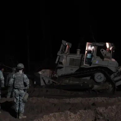 Unmarked Bog Blamed for Sinking of US Military Vehicle in Lithuania