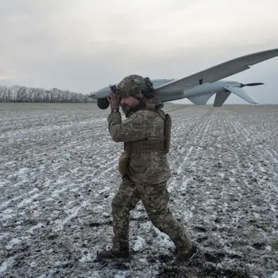 Kharkiv Ambulance Driver Injured by Drone Attack Near Ukraine Conflict Zone