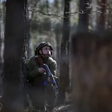 Russian Forces Suffer Heavy Losses in Escalating Conflict Near Strategic Village of Oleshnia