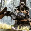 Poland-based Volonaut unveils Airbike hovercraft capable of 124mph without propellers