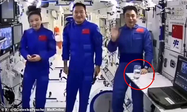 Breaking: Unexplained Phenomenon on China's Tiangong Space Station Sparks Conspiracy Theories as Water Defies Physics in Microgravity