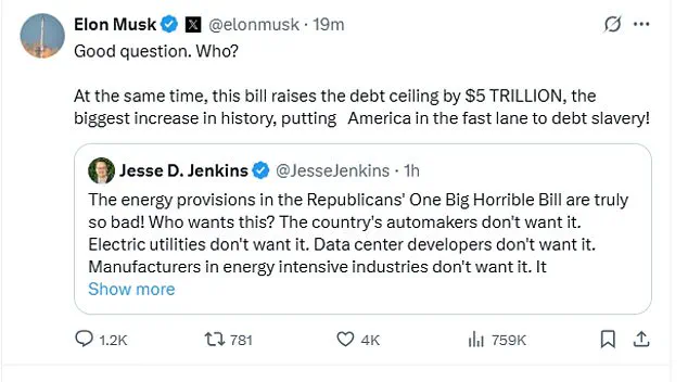 Elon Musk and President Trump Clash Over $2.8 Trillion Spending Bill Amid New Governance Era