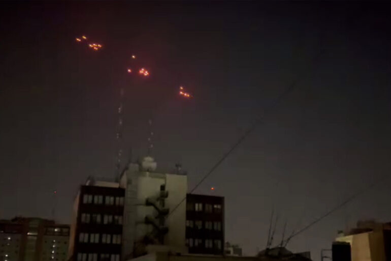 IDF Intercepts Rockets from Iran; Israeli Cities on Alert as Civilians Seek Shelter