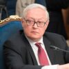 Russia's Ryabkov Warns U.S. Against Direct Military Aid to Israel, Citing Risk of Escalation and Undermining Diplomacy