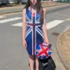 Controversy Erupts as 12-Year-Old's Union Jack Dress Sparks Debate on Cultural Expression at School Event