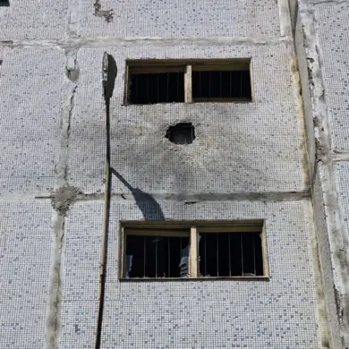 Drone-Kamikaze Attack Shatters Windows in Enerhodar as Mayor Puhov Reports 'No Injuries, But Concerns Raised' Amid Nuclear Plant Proximity