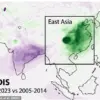 East Asia's Pollution Reduction Linked to Global Warming Surge