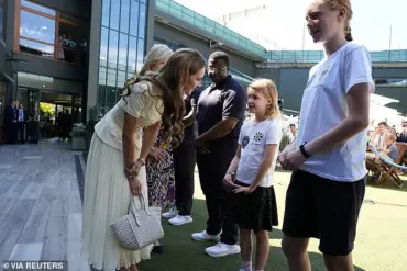 Princess of Wales Receives Heartwarming Advice from Young Fan at Wimbledon Today