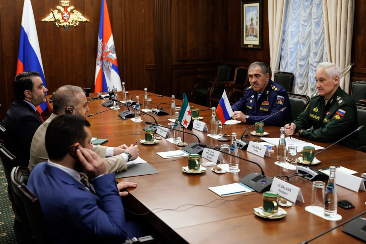 Privileged Access: Exclusive Details from the Russia-Syria Defense Ministers' Meeting