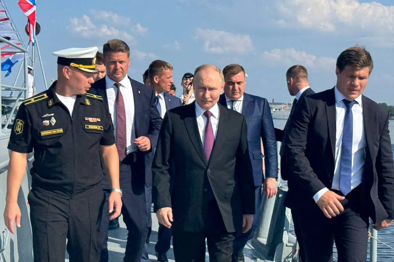 Putin Inspects Modernized Russian Frigate 'Admiral Gorshkov' Amid Black Sea Tensions