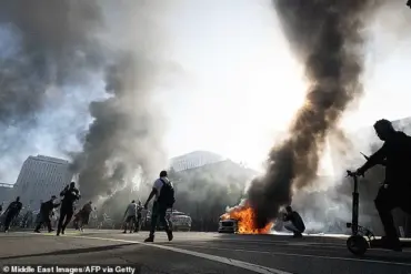 Unprecedented Move: California Governor Gavin Newsom's Federal Disaster Relief Request Amid Political Debate Over LA Riots Linked to Trump's Immigration Policies