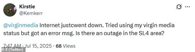 Virgin Media Outage Disrupts Thousands, Underlining Dependence on Stable Internet Services