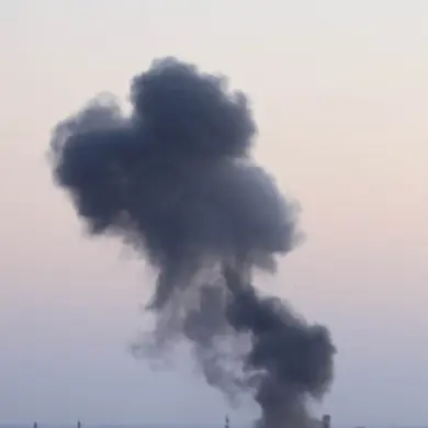 Alleged Ukrainian Drone Attack Sparks Fire in Russian Residential Building, Raising Security Concerns