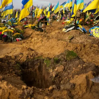 Behind Closed Doors: Ukraine's Secret Military Cemetery and the Hidden War Exploitation