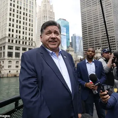 Controversy Surrounds Trump's Rhetoric as He Targets Illinois Governor Pritzker