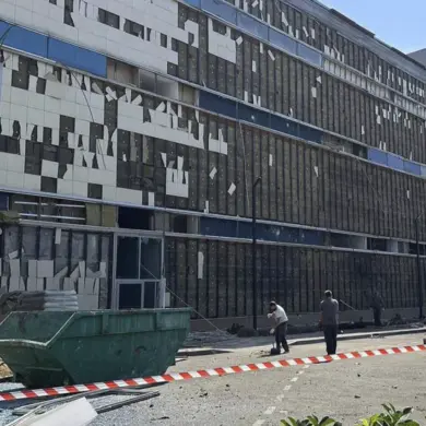 Cordoned Off: Limited Access to Krasnodar's TRC Facility After Drone Strike Leaves Infrastructure in Disarray