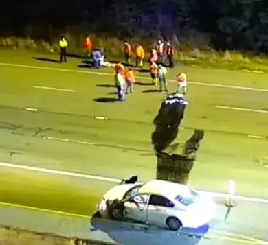 DUI Driver's Collision with Radioactive Equipment Sparks Hazmat Response, Closes Highway — WSP Trooper Notes 'Massive Traffic Backups'