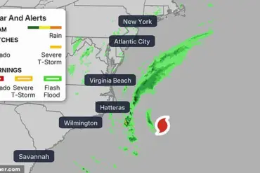 Hurricane Erin's Northward Shift Intensifies Coastal Flooding and Rip Current Risks Along Mid-Atlantic and Northeast Coasts