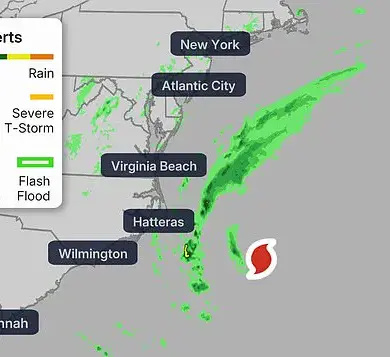 Hurricane Erin's Northward Shift Intensifies Coastal Flooding and Rip Current Risks Along Mid-Atlantic and Northeast Coasts