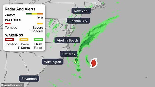 Hurricane Erin's Northward Shift Intensifies Coastal Flooding and Rip Current Risks Along Mid-Atlantic and Northeast Coasts