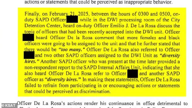 Texas Police Officer Fired After Alleged Offensive Remarks, Including Calling Colleagues 'Diversity Hires' and Mocking a Fellow Officer's C-Section