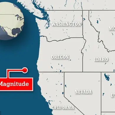 5.8-Magnitude Earthquake Shakes Oregon Coast, Sparks Concern Over Cascadia Subduction Zone Activity