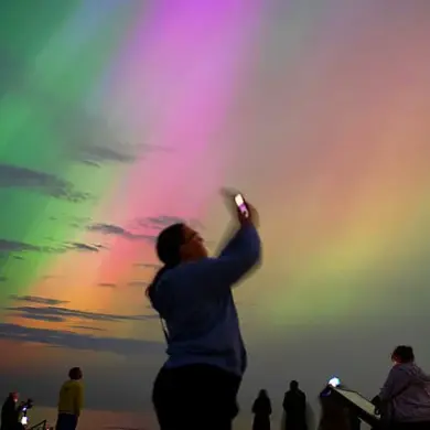 Rare Celestial Event: Northern Lights Expected to Be Visible in the UK Due to Solar Storm, Sparking Public Interest
