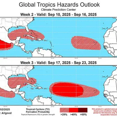 Urgent Warning: Invest 91L Could Develop into Hurricane Gabrielle with 90% Probability, Threatening U.S. East Coast
