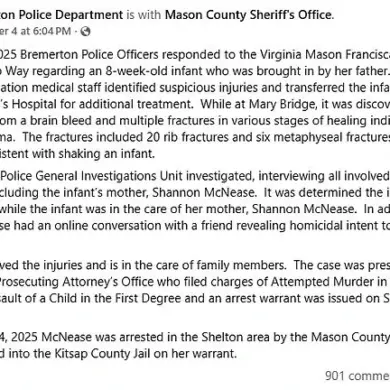 Wisconsin Mom Allegedly Threatens to Kill Infant on Facebook, Child Hospitalized with Injuries